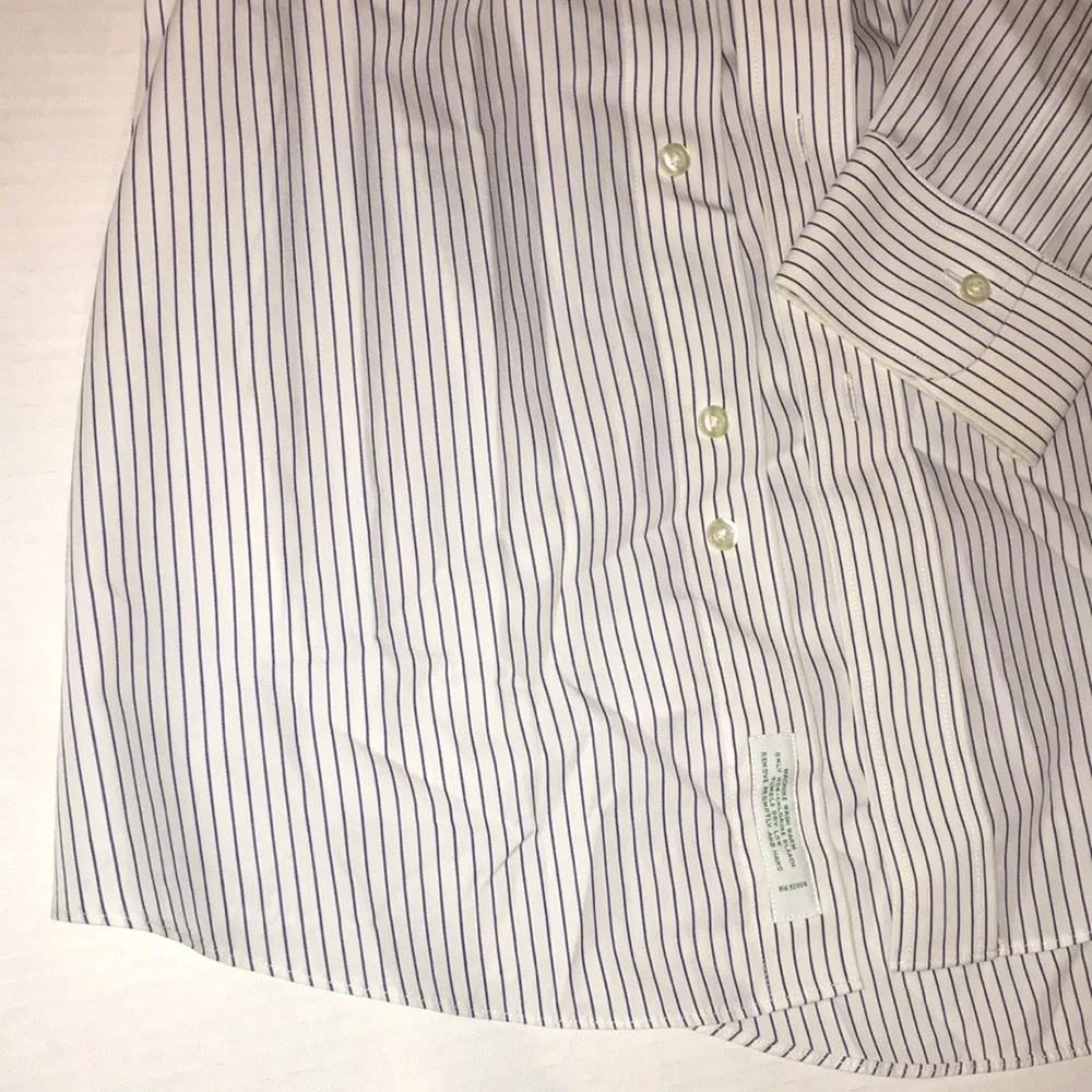 Books Brothers Classic Non Iron Cotton Long Sleeve Short | Size 16-34
